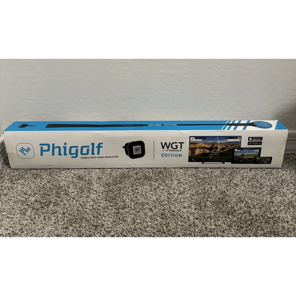 Phigolf WGT Edition Mobile and Home Smart Golf Game Simulator Swing Stick New